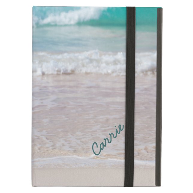 Custom Beach Photo iPad Air Case With Stand (Front Closed)