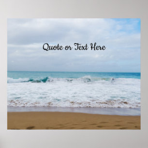 Custom Beach Poster