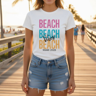 Custom Beach Vibes  T-Shirt