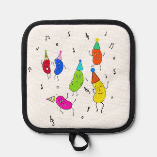 Custom Beans. cute beans Pot Holder