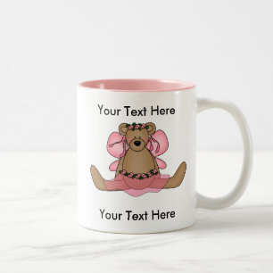 Custom Bear Ballerina Mug - Customisable