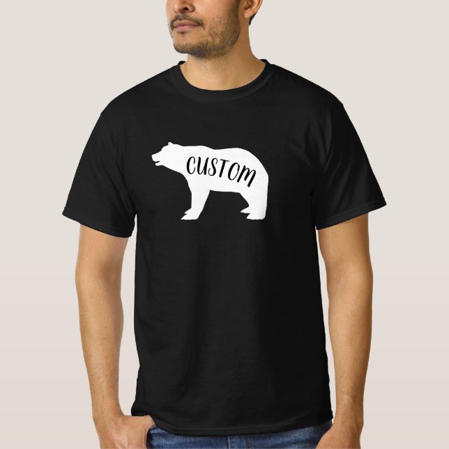 Custom Bear T-Shirt (Front)