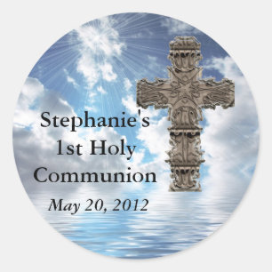 Custom Beautiful 1st Holy Communion Stickers