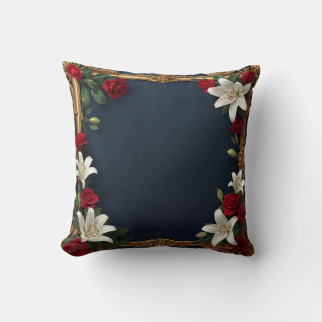 Custom Bedroom Throw Pillow (Front)