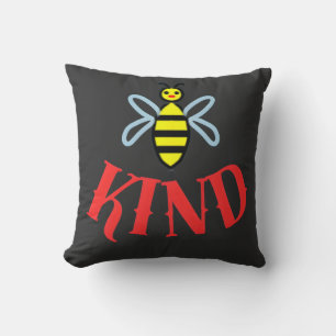 Custom Bee Kind Personalised Gift T-Shirt Cushion