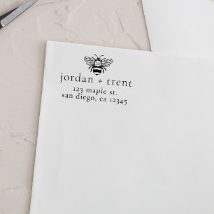 Custom Bee Return Address Stamp