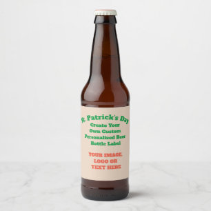 Custom Beer Labels - Create Your Own Design