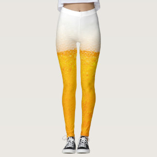 Custom Beer Pattern Full Length Leggings