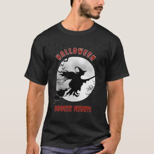 Custom Bella-Canvas Halloween Boogie Nights T-Shirt