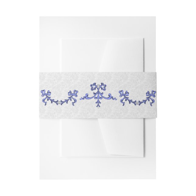 Custom Belly Bands for Invitations Invitation Belly Band (Front Example)