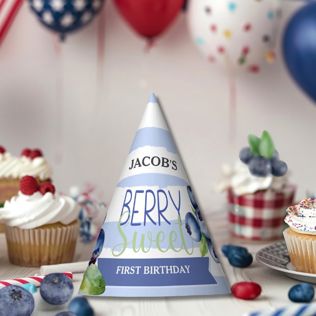 Custom  Berry Sweet Birthday Hat (Custom Berry Sweet Birthday Hat)