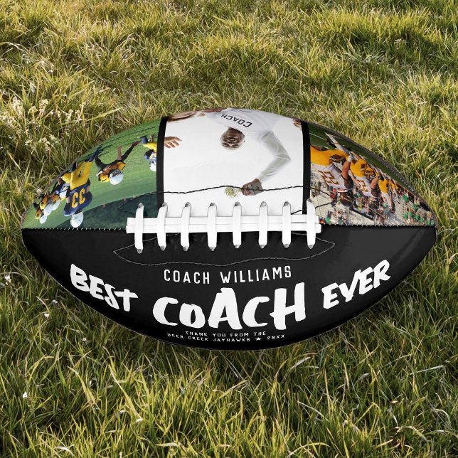 Custom BEST COACH EVER Cool Street Style 3 Photos Football (Creator Uploaded)