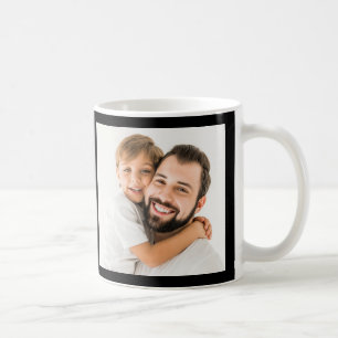 Custom Best Dad by Par Photo Coffee Mug