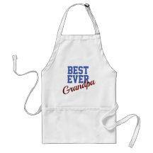 Custom Best Ever Grandpa Apron
