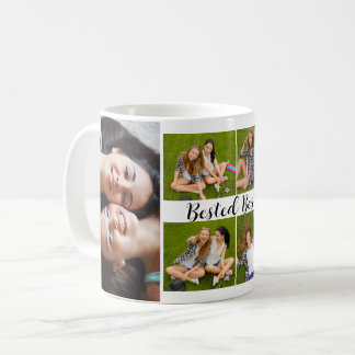 Custom Best Friend Photo Collage Personalised Coffee Mug