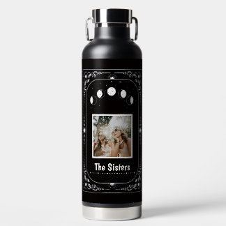 Custom Best Friend Sister BFF Funny Trendy Modern Water Bottle