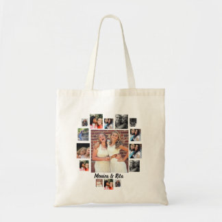 Custom Best Friends 15 Photo Collage   Tote Bag