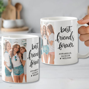 Custom Best Friends Forever BFF Photo Coffee Mug