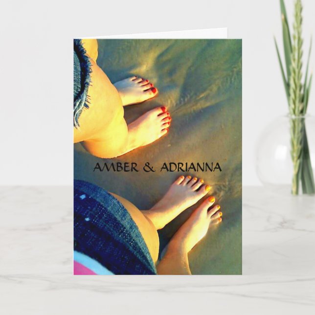 Custom Best Friends Forever Card (Front)