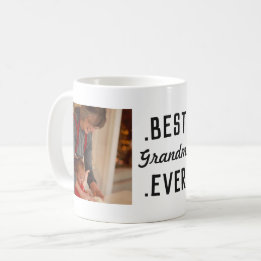 Custom Best Grandma Ever 2 Photo Mug