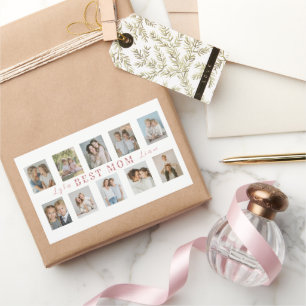 Custom Best Mom Sticker   Mother's Day Gift