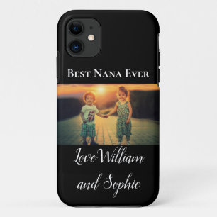 Custom Best Nana Ever Photo  iPhone 11 Case