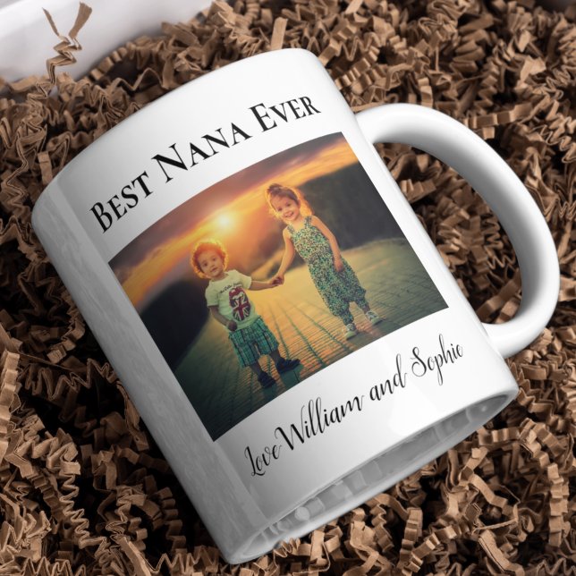 Custom Best Nana Ever Photo  Coffee Mug (Custom Best Nana Ever Photo Coffee Mug)