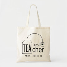 Custom Best Teacher Tea Lover Appreciation Gift