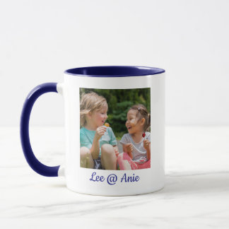 Custom Bestie Name Photo Mug