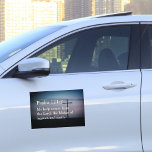 Custom Bible Verse Quote Christian Gifts for Women Car Magnet<br><div class="desc">Express your faith on the move with our Custom Bible Verse Quote Christian Gifts for Women Car Magnet. This personalised car magnet offers an elegant and minimalist design, allowing you to display your favourite photo and Bible verse on your vehicle. Let your chosen scripture shine as you journey through life,...</div>