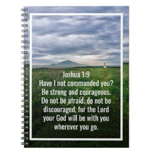Custom bible verses quotes and personalised word notebook