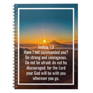 Custom bible verses quotes and personalised word notebook