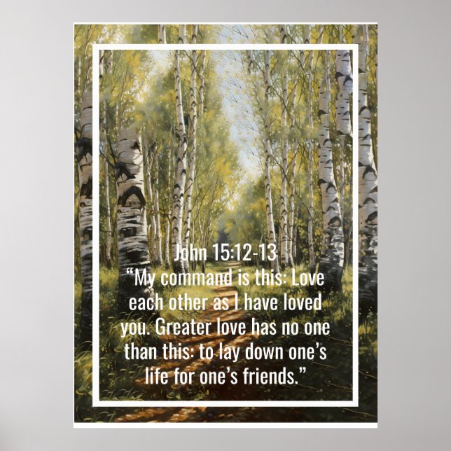 Custom bible verses quotes and personalised word  poster (Front)