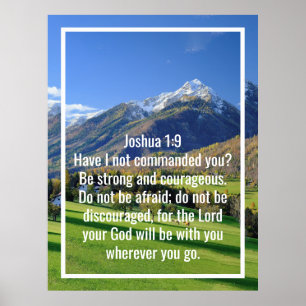 Custom bible verses quotes and personalized word poster
