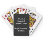 Custom Bicycle® Poker Playing Cards Tragic Royalty