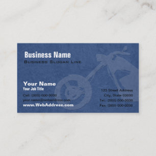 Custom Bike Builders Business Card