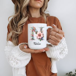 Custom Birth Month Flower Mug for Student or Moms