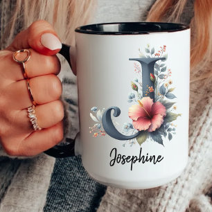Custom Birth Month Wildflower Mug for Mum & Friend