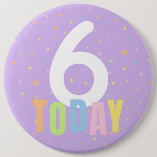 Custom Birthday Age Button Badge