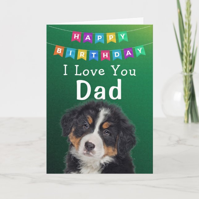 Custom Birthday Card Best Dad Ever (Front)