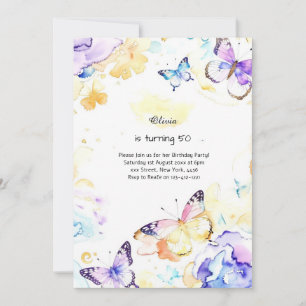 Custom Birthday Invitation
