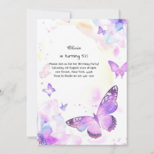 Custom Birthday Invitation