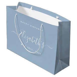 Custom Birthday Large Gift Bag