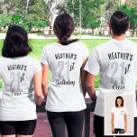 Custom Birthday Party Grey Matching Group Or Crew T-Shirt<br><div class="desc">Looking for the perfect birthday gift? Look no further than our stylish grey birthday crew shirts that can be customised to fit your birthday girl or birthday boys personality! This shirt can be customised to read whatever year you need it to read. Want the shirt to be for a 21st...</div>