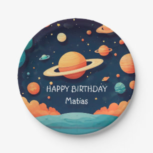 Custom Birthday Plato Paper Plate
