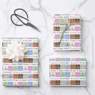 Custom Birthday Wishes Gift Wrapping Paper