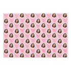Custom Birthday Wrapping Paper Colourful Pink
