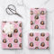 Custom Birthday Wrapping Paper Colourful Pink