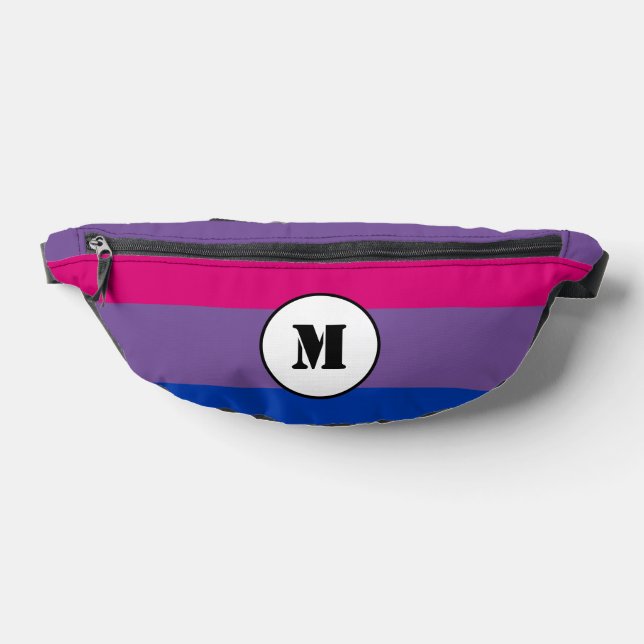 Custom bisexuality flag  bum bags (Lay Down)