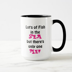 Custom Black 15oz Ringer Mug Fish 341 By ZAZZ_IT